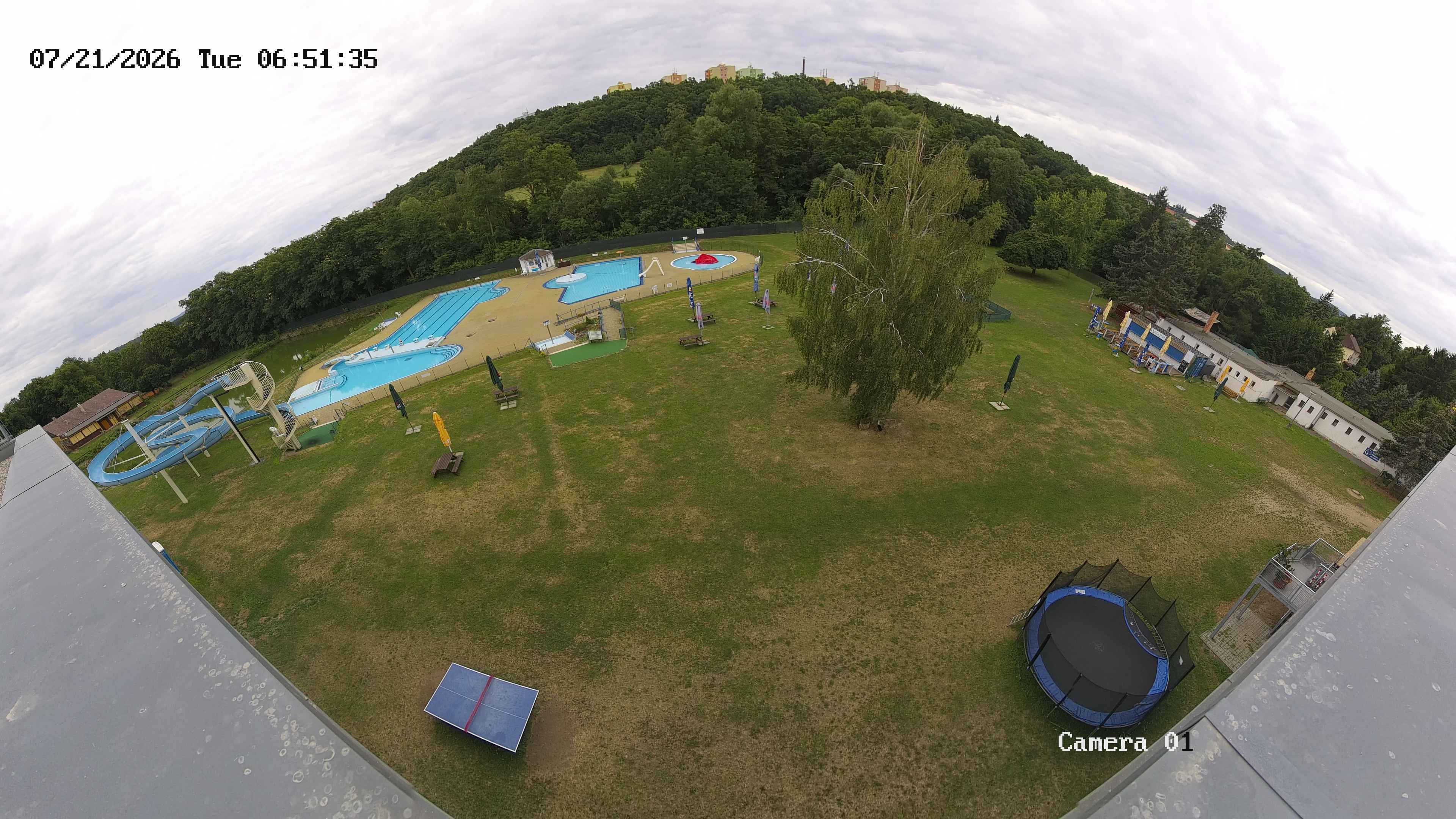 Aktuální pohled na Bazén Hořovice