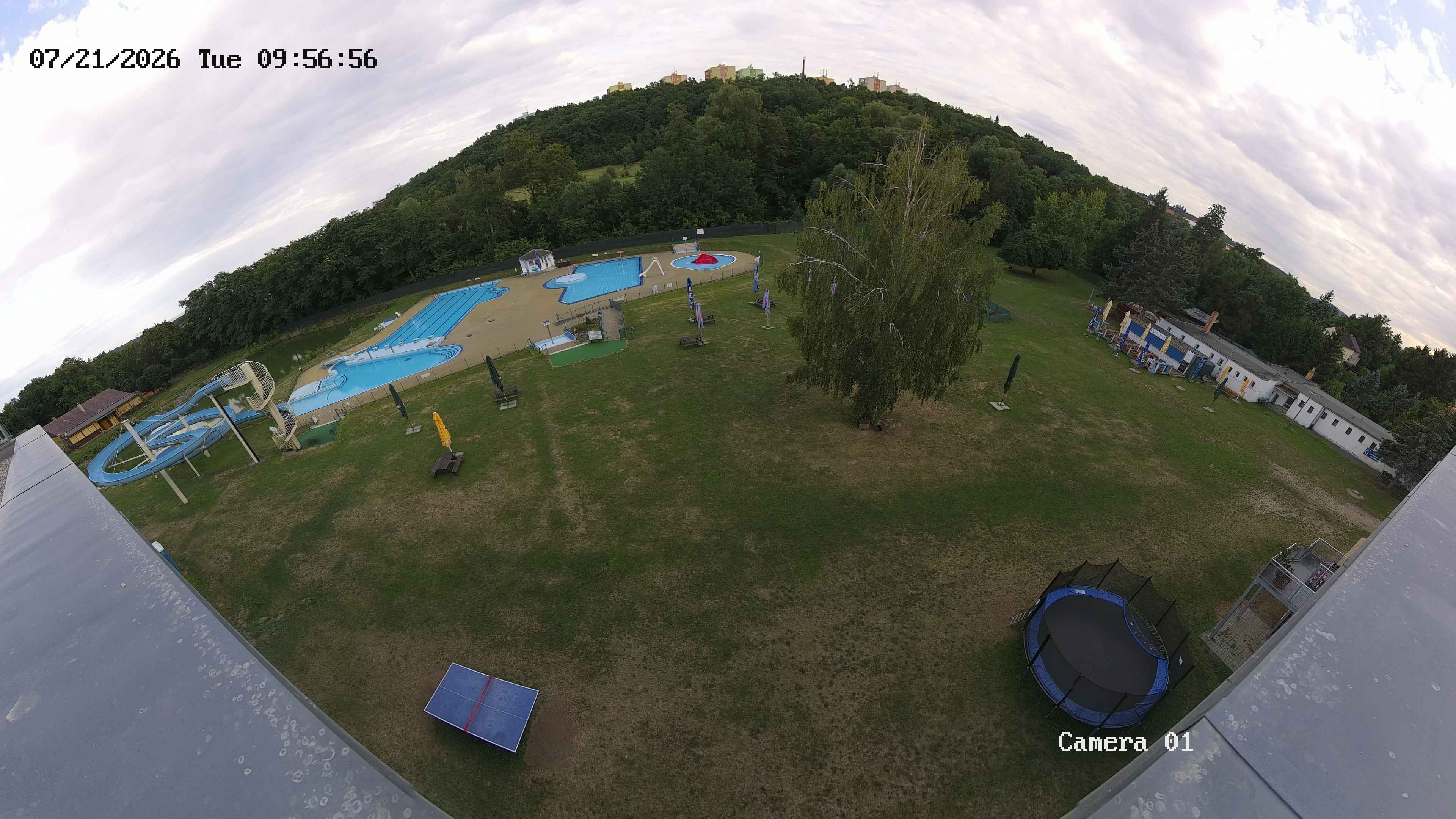 Aktuální pohled na Bazén Hořovice